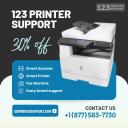 123 Printer Support logo