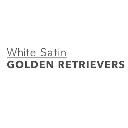 White Satin Golden Retrievers logo