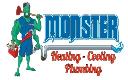 Monster Heating Cooling Plumbing logo