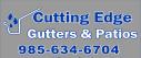 Cutting Edge Gutters & Patios logo