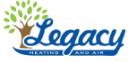 LEGACY HEATING AND AIR logo
