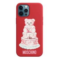 Moschino Cake Teddy Bear iPhone Case Red image 1