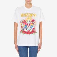 Moschino Anime Girl T-Shirt White image 1