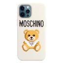 Moschino x The Sims Pixel Teddy Bear iPhone Case logo