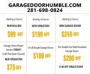 Garage Door Opener Humble TX logo