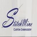 StitchMine Custom Embroidery logo