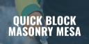Quick Block Masonry Mesa logo