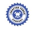 Crafted Fence Company logo