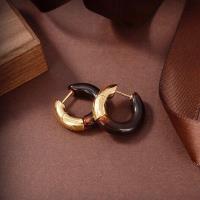 Bottega Veneta Essentials Earrings In Metal Resin image 1