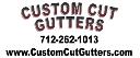 Custom Cut Gutters logo