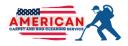 american carpet and rug cleaning service logo
