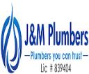 J & M Plumbers logo