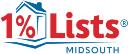 1 Percent Lists Midsouth logo