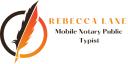 Rebecca Lane, Mobile Notary Public logo