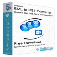 Softaken EML to Outlook PST Converter software image 1