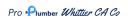 Pro Plumber Whittier CA Co. logo