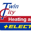 Twin City Heating, Air, and Electric logo