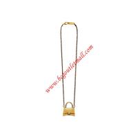 Balenciaga Bag Necklace In Gold image 1