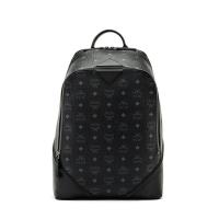 MCM Medium Duke Backpack In Visetos Black image 1