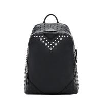 MCM Medium Duke Backpack In Honshu Leather Black image 1