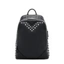 MCM Medium Duke Backpack In Honshu Leather Black logo