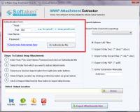 Softaken IMAP Attachment Extractor Software image 1