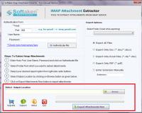 Softaken IMAP Attachment Extractor Software image 3