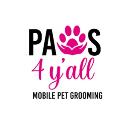 Paws 4 Y'all Mobile Dog Grooming logo