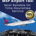 MSP Airport Taxi Cab Minneapolis logo