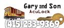Gary and Son Aculock logo