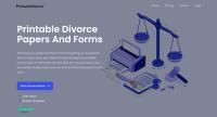 Printable Divorce Papers And Forms image 1