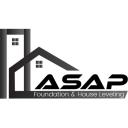 ASAP foundation company, and house leveling logo
