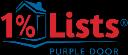 1 Percent Lists Purple Door logo
