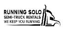 Running Solo Semi Truck Rentals logo