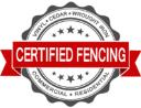 Certified Fencing (Jake) logo
