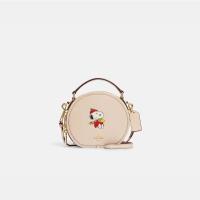 Coach Canteen Crossbody Bag in Pebble Leather wit image 1