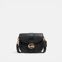 Coach Georgie Saddle Bag in Pebble and Smooth  image 1
