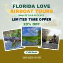 FLORIDA LOVE AIRBOAT TOURS logo