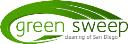 green sweep cleaning of San Diego logo