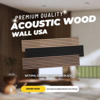 Acoustic Wood Panel Wall image 2
