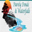 Purely Ponds and Waterfalls logo