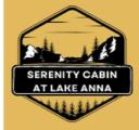 Serenity Cabin at Lake Anna logo