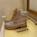 Jimmy Choo Timberland Boots Women Nubuck Leather O logo