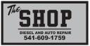 The Shop, Diesel and Auto Repair logo