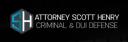 Attorney Scott Henry: Criminal and DUI Defense logo