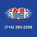 A&B Concrete Pumping Services logo