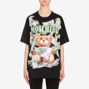 Moschino Dollar Teddy Bear T-Shirt Black logo