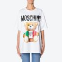 Moschino Italian Teddy Bear T-Shirt White logo