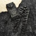 Juicy Couture Studded Logo Crown Velour Tracksuit logo