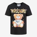 Moschino Christmas Teddy Bear T-Shirt Black logo
